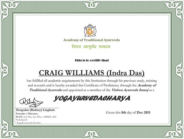 ATA Certificate